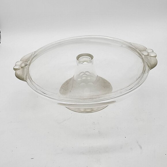 MIkasa Glass Cherry Cake Stand - Picture 1 of 4
